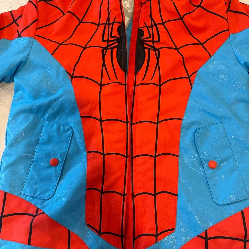 Disney Spider man Kids zip up sweatshirt or costume brand new with tags - Picture 5 of 16